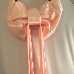 Elegant Pink  Bow For Christmas Tree or Babyshoer or Many other uses
